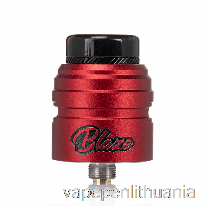 Thunderhead Creations Blaze Solo 24mm Bf Rda Red Vape Liquid